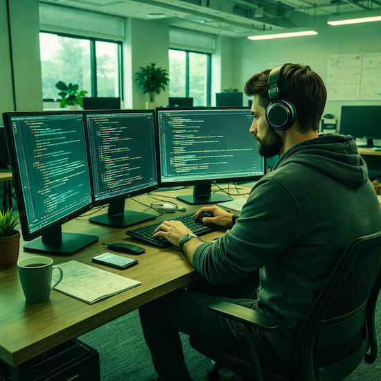 The EXTRA ATOM team at work